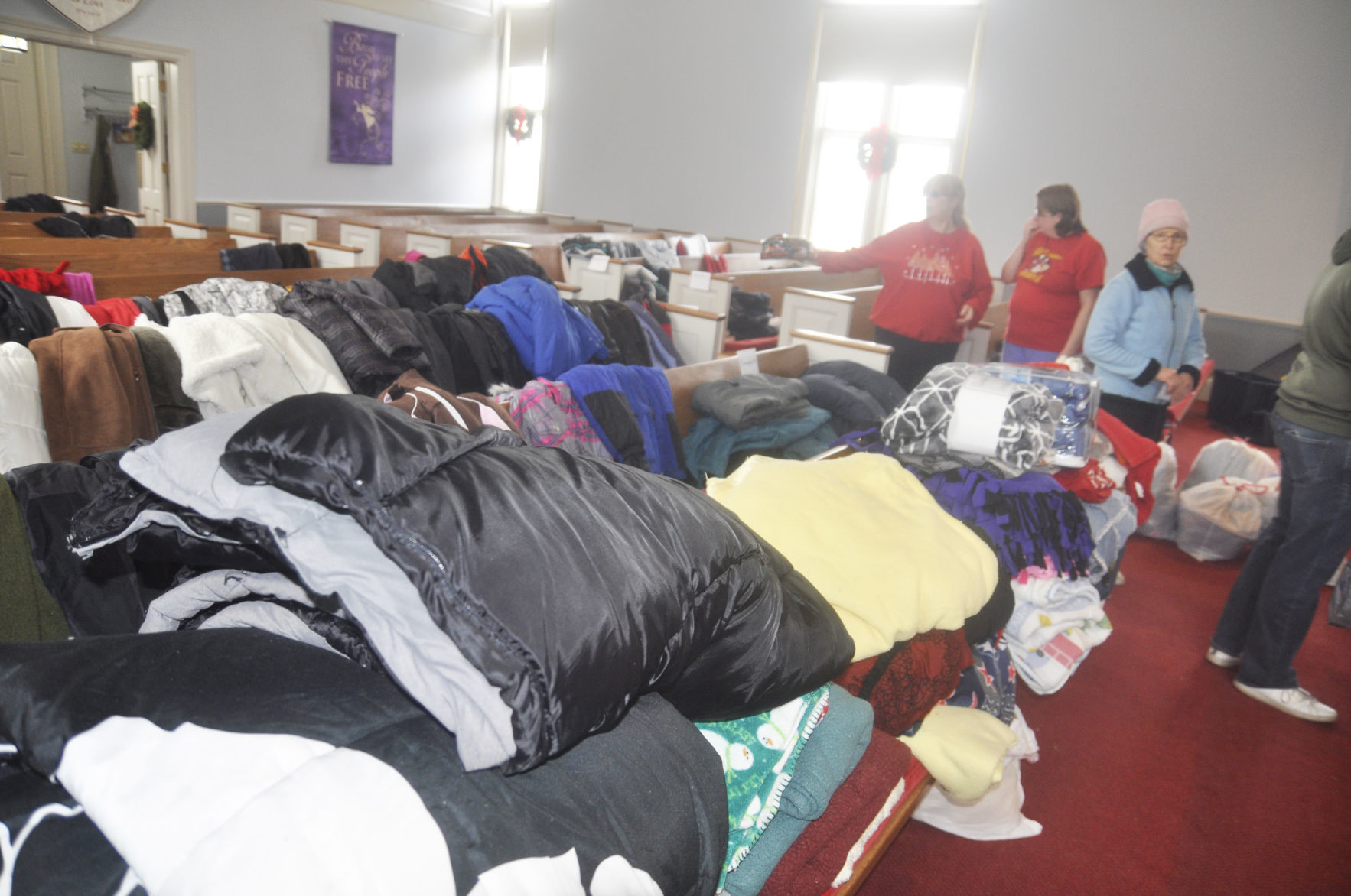 Church donations after apartment fire Genoa City